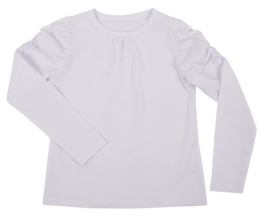 Beyaz arka plan üzerinde izole çocuk bluz