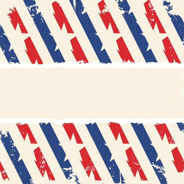 抽象的美国背景条纹撕纸 — 图库矢量图片
