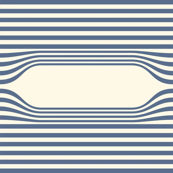 Abstract striped wallpaper frame. Vector — Stock Vector