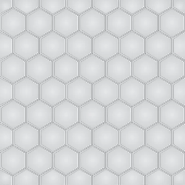 Hexagon geometriska seamless mönster. Vektor — Stock vektor