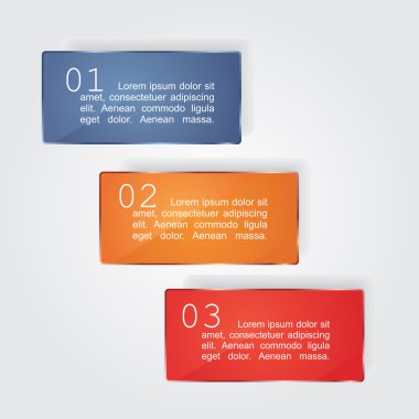 Banner tasarım şablonu modern tarzı. Vektör