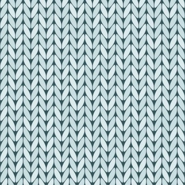 Örme seamless modeli. Vektör çizim