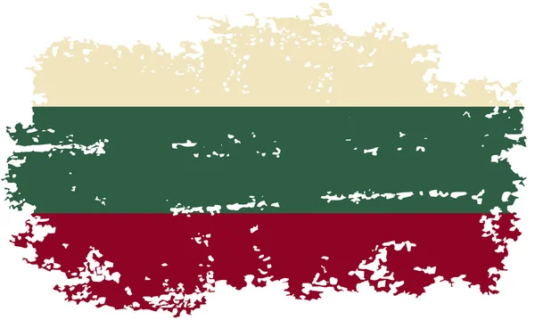Bandeira grunge búlgara. Ilustração vetorial . — Vetor de Stock