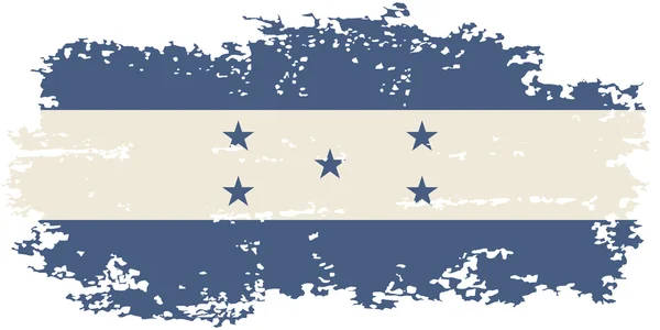 Honduras grunge flag. Vektorillustration. — Stockvektor