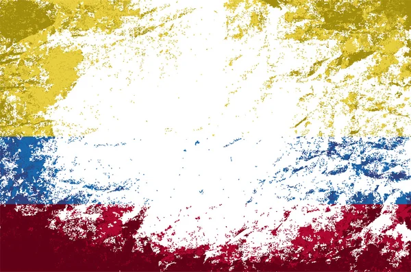 哥伦比亚的标志。垃圾背景。矢量图 — 图库矢量图片