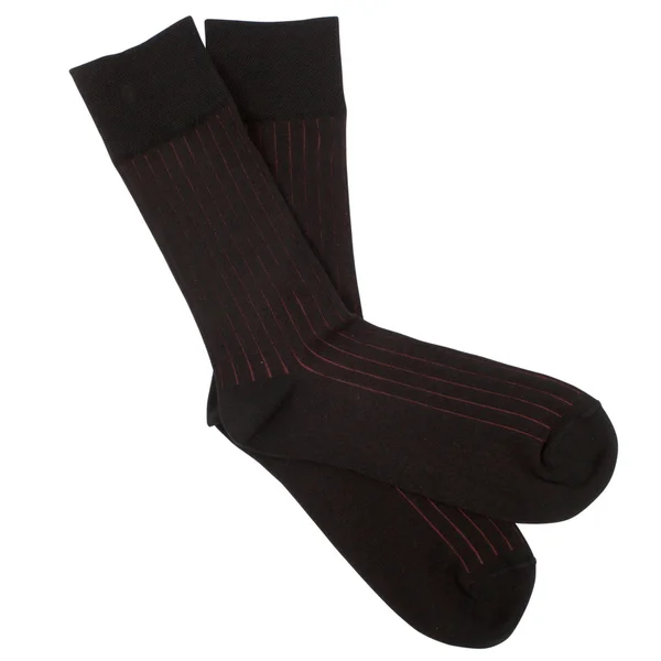 Pár ponožek. Izolované na bílém pozadí — Stock fotografie