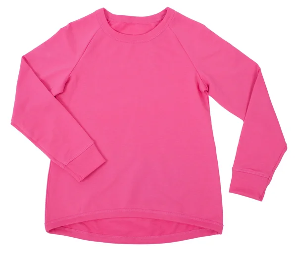 Blusa rosa aislada sobre fondo blanco — Foto de Stock