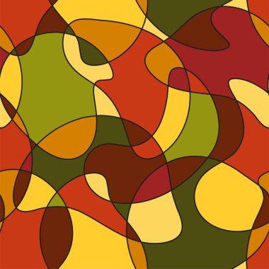 Soyut, pürüzsüz desen. Vektör illüstrasyonu