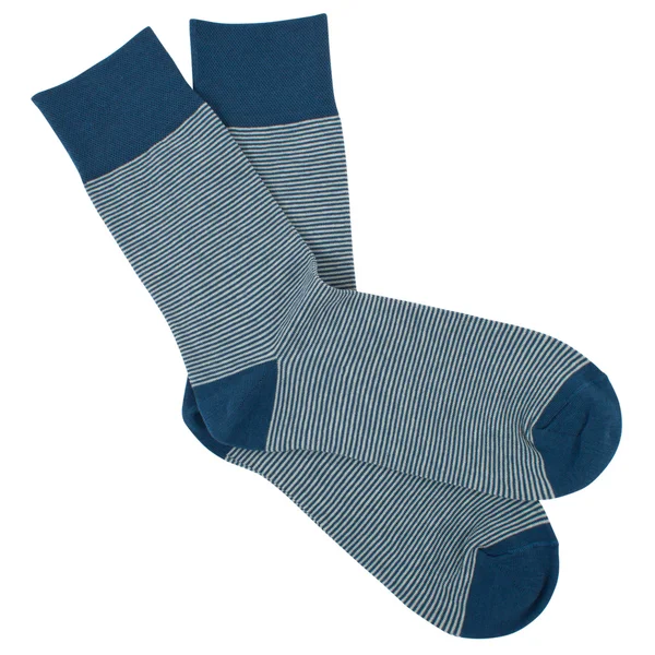 Un par de calcetines. Aislado sobre fondo blanco — Foto de Stock