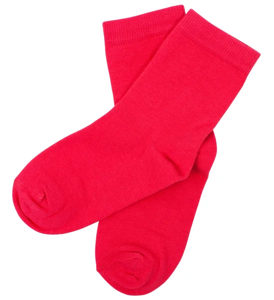 Un par de calcetines. Aislado sobre fondo blanco —  Fotos de Stock