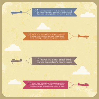 Infographic tasarım şablonu öğeler ve simgeler. Vektör