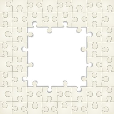 çerçeve arka plan bulmaca. vektör çizim