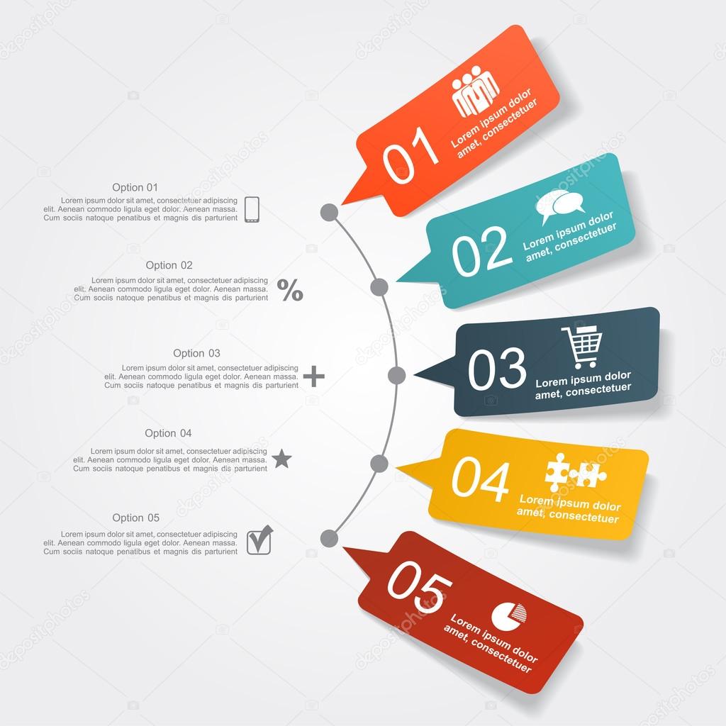 Infographic design template. Vector illustration.