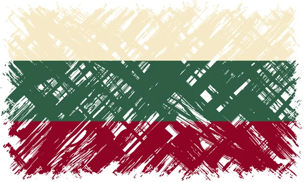 Vlajka Bulharska grunge. vektorové ilustrace. — Stockový vektor