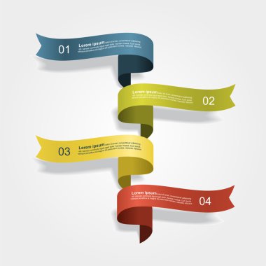 Infographic tasarım şablonu. vektör çizim.