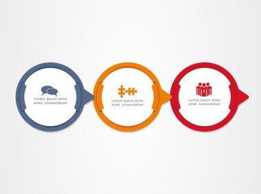 Afiş Infographic tasarım şablonu. Vektör çizim