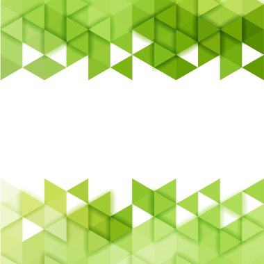 Yeşil mozaik arka plan