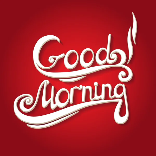 God morgon bakgrund — Stock vektor
