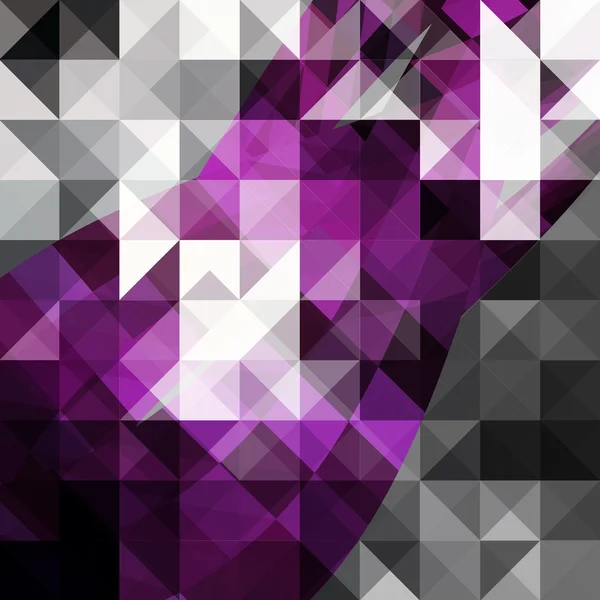 Fundo do mosaico roxo — Vetor de Stock