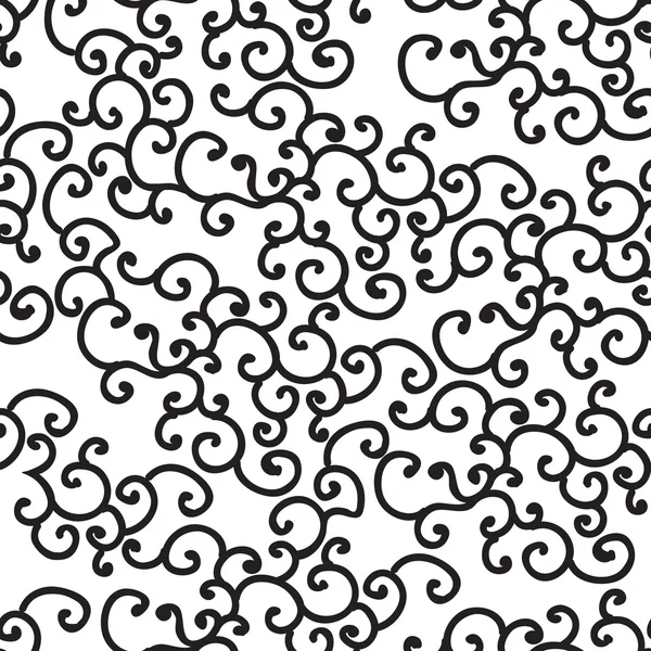 Hand drawn seamless pattern — Stock Vector