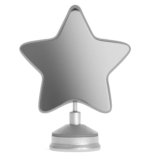 Silver star award — Stock Photo, Image