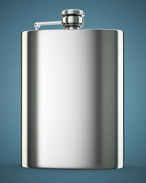 Metal hip flask