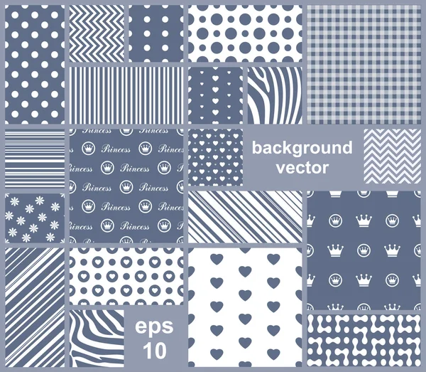 Vektorové abstraktní bezešvé patchwork vzor s geometrické a květinové ozdoby, stylizované květiny, tečky a krajky. Vintage boho style. — Stockový vektor