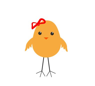 ayakta bebek tavuk