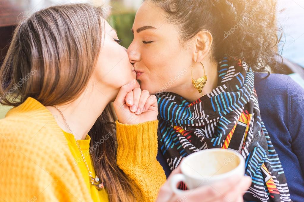 Lesbians Kissing Each Other