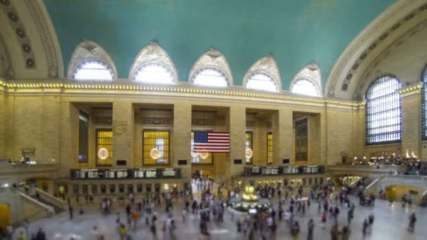Центрального вокзалу в Нью-Йорку — стокове відео