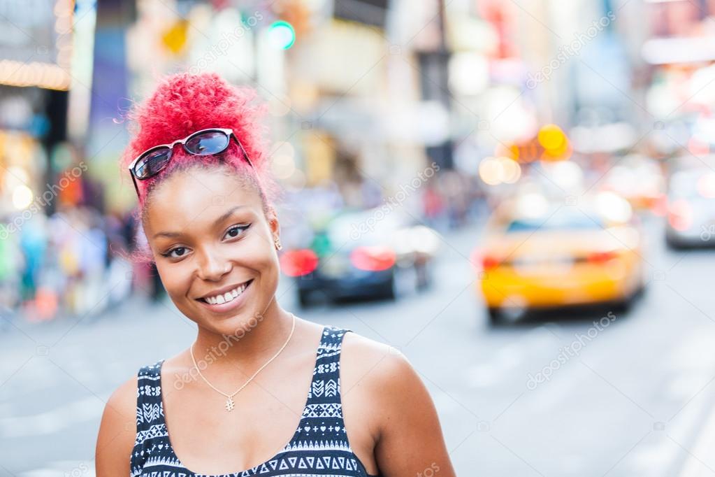 Beautiful Young Woman Portrait in New York