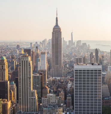 Manhattan, new york havadan görünümü