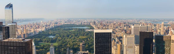 Central Park und Oberstadt, New York — Stockfoto