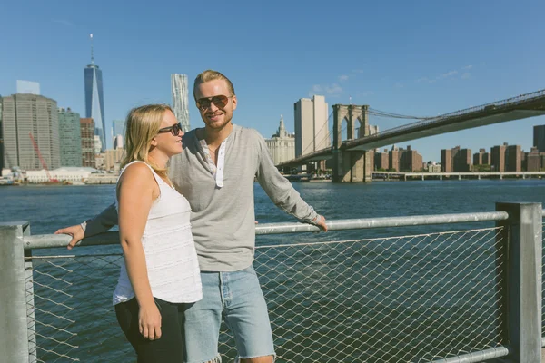 Couple Visiting New York — Stock Photo, Image