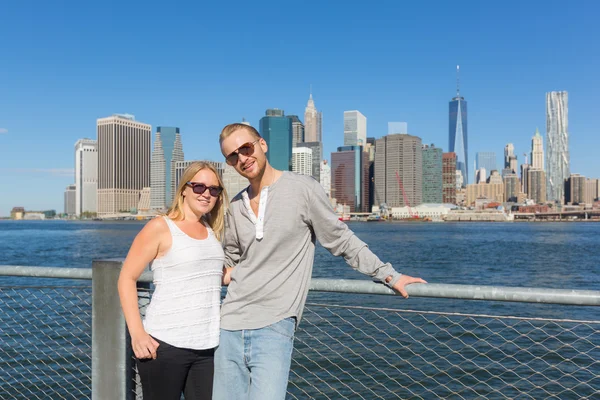 Couple Visiting New York — Stock Photo, Image