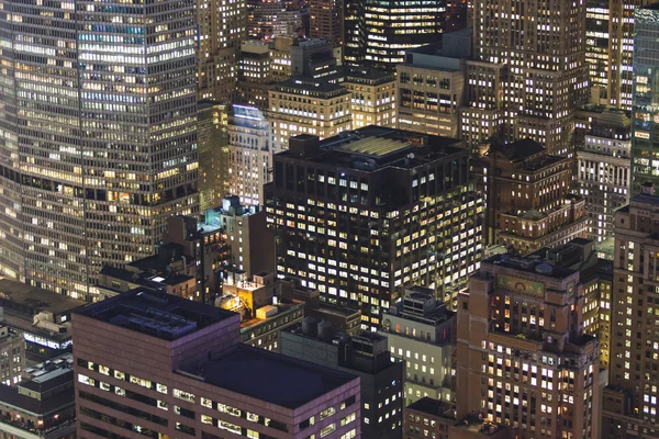 Nueva York de noche — Foto de Stock