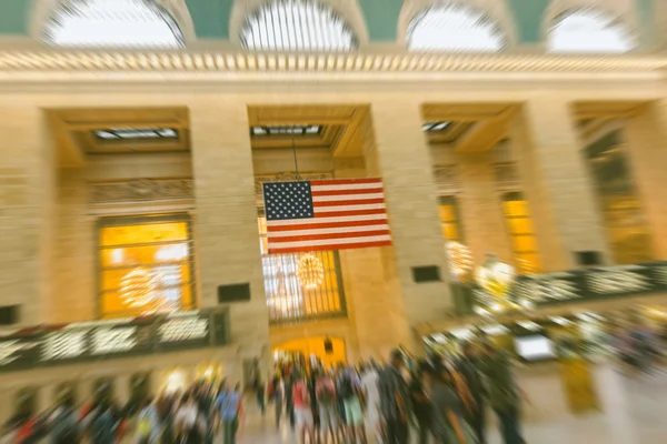 Großer Hauptbahnhof in New York — Stockfoto