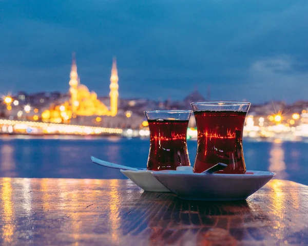 Typical Turkish Tea — Stock Photo, Image