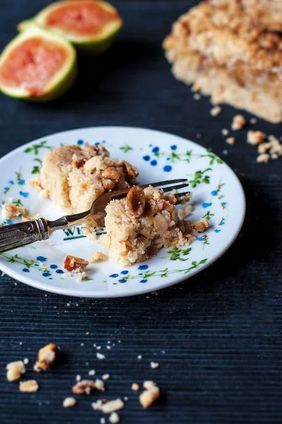 Fig Crumble — Stock Photo, Image