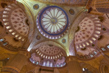 Istanbul, iç görünüm'Sultanahmet Camii