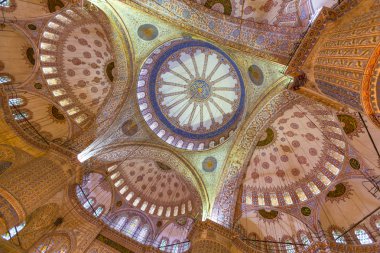 Istanbul, iç görünüm'Sultanahmet Camii