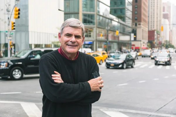 Retrato de hombre mayor — Foto de Stock