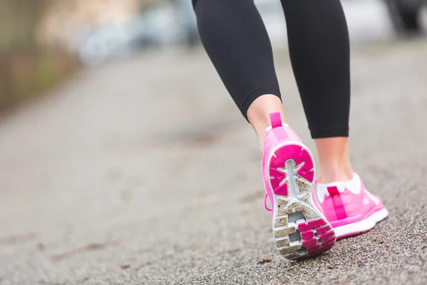 Female Runner Shoes — Stock Photo, Image