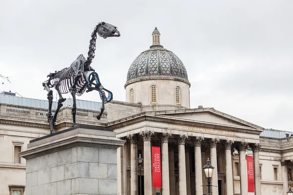 LONDON, UNITED KINGDOM - MARCH 8, 2015: Gift Horse, the new scul — Stock Photo, Image