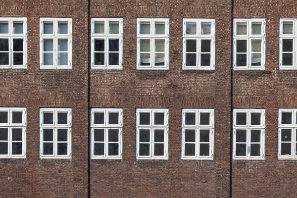 Copenhagen eski kasabada tipik renkli evleri — Stok fotoğraf