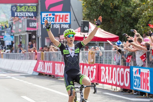 Davide Formolo winning a race — Stock Photo, Image