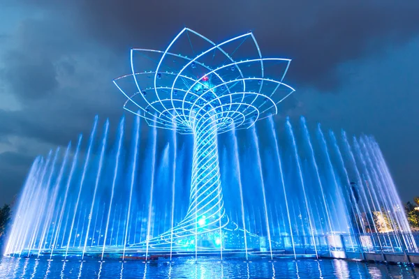 Strom života na Expo v Miláně — Stock fotografie