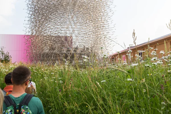 Velká Británie pavilon na expo 2015 — Stock fotografie