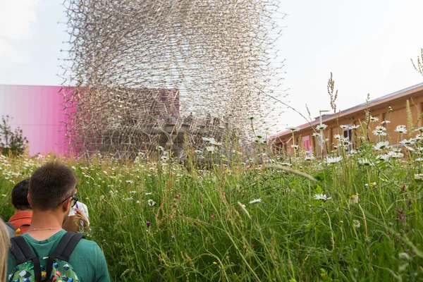 Egyesült Királyság pavilion-Expo 2015 — Stock Fotó