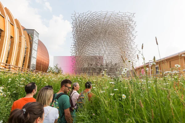 United Kingdom pavilion at Expo 2015 — Stock Photo, Image